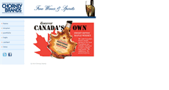 Desktop Screenshot of chorneybrands.com